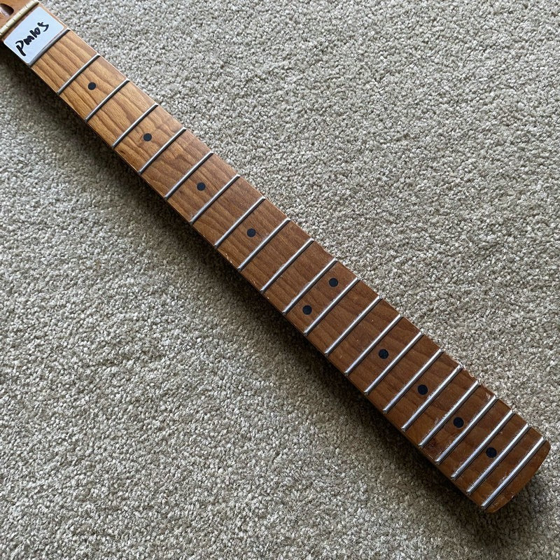 Custa Guitar Roasted Maple Wood Neck, 22 Frets Fingerboard
