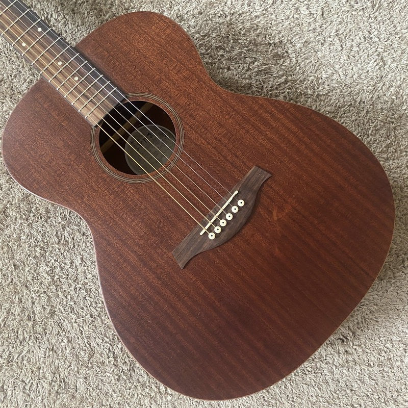 40 Inch Acoustic Guitar, Mahogany Body and Neck, Rosewood Fingerboard