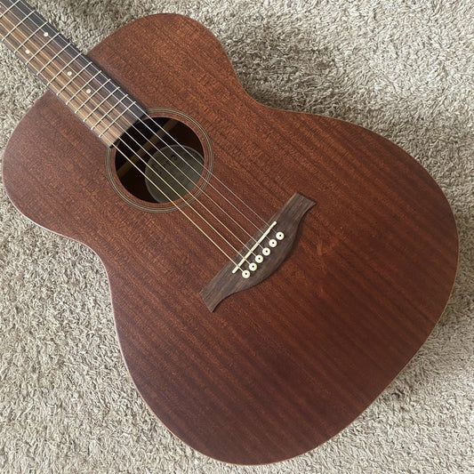 40 Inch Acoustic Guitar, Mahogany Body and Neck, Rosewood Fingerboard