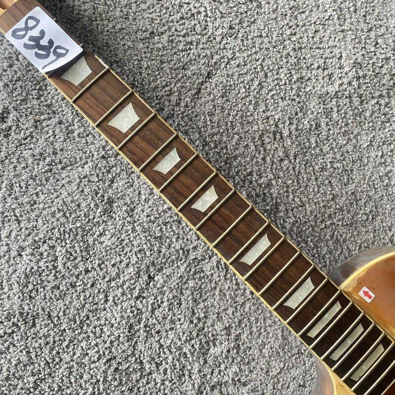 DIY Project Single Cut Lefty Guitar Mahogany Body and Neck, Rosewood F