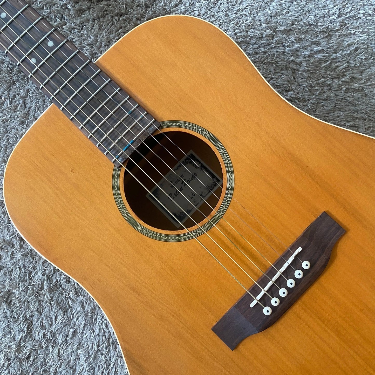 41 Inch Acoustic Guitar, Spruce Top Body, Mahogany Neck, Rosewood Fing