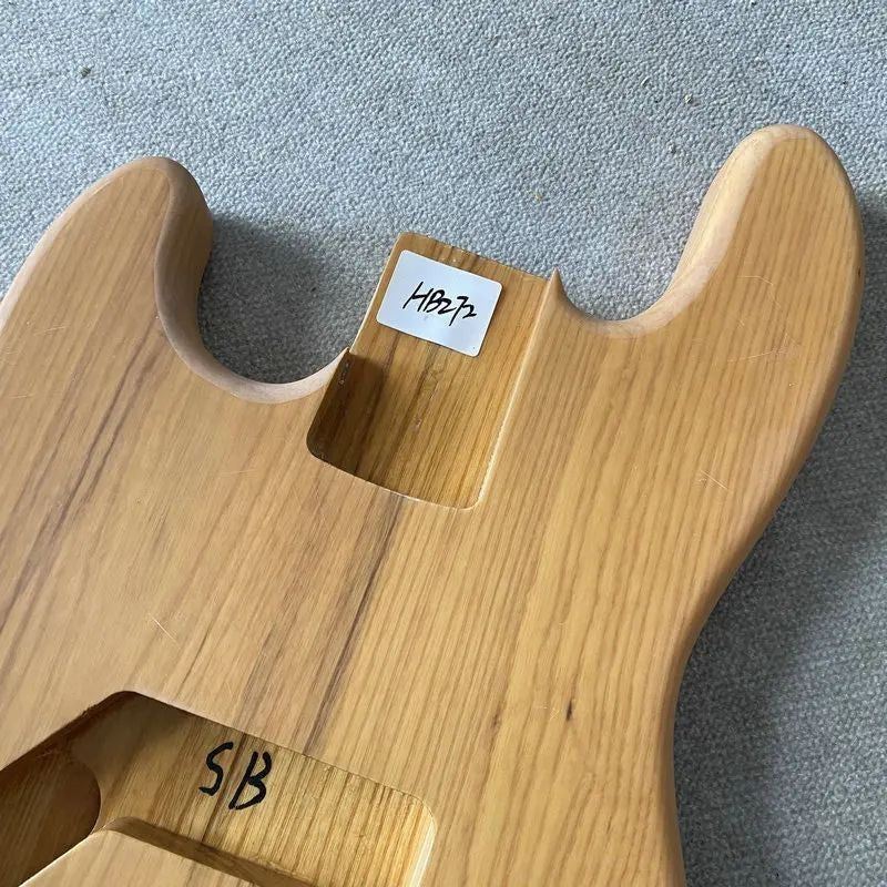 Left Handed Ash Wood 4 String Bass Body Fit Jazz Bass