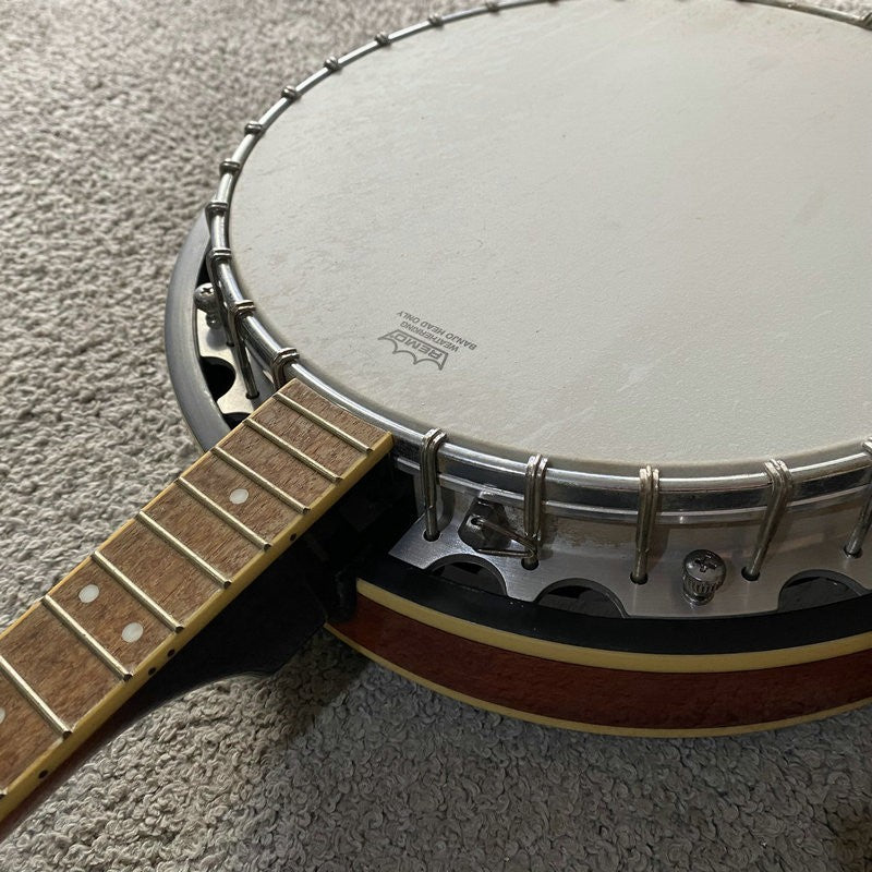 4 String Acoustic Banjo, Mahogany Neck, Rosewood Fingerboard