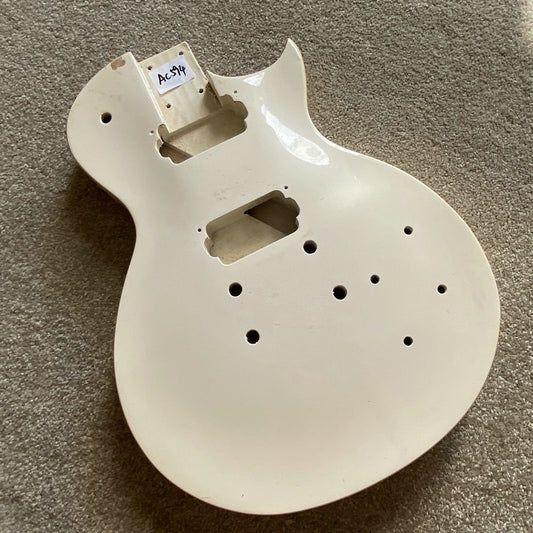 Glossy White Guitar Solid Basswood Body Fit Les Paul LP