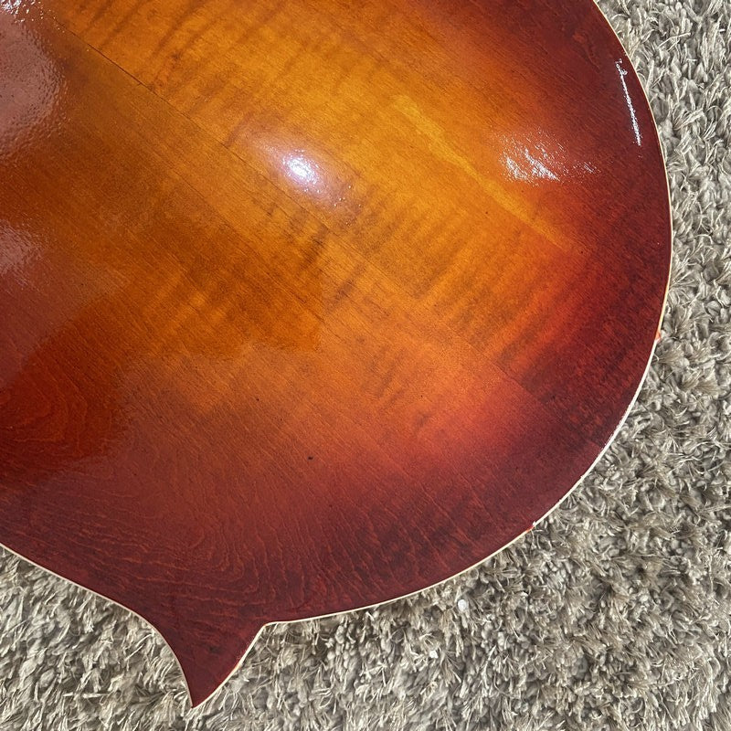 Cherry Burst Finish 8 String Mandolin, Spruce Top Body, Mahogany Neck