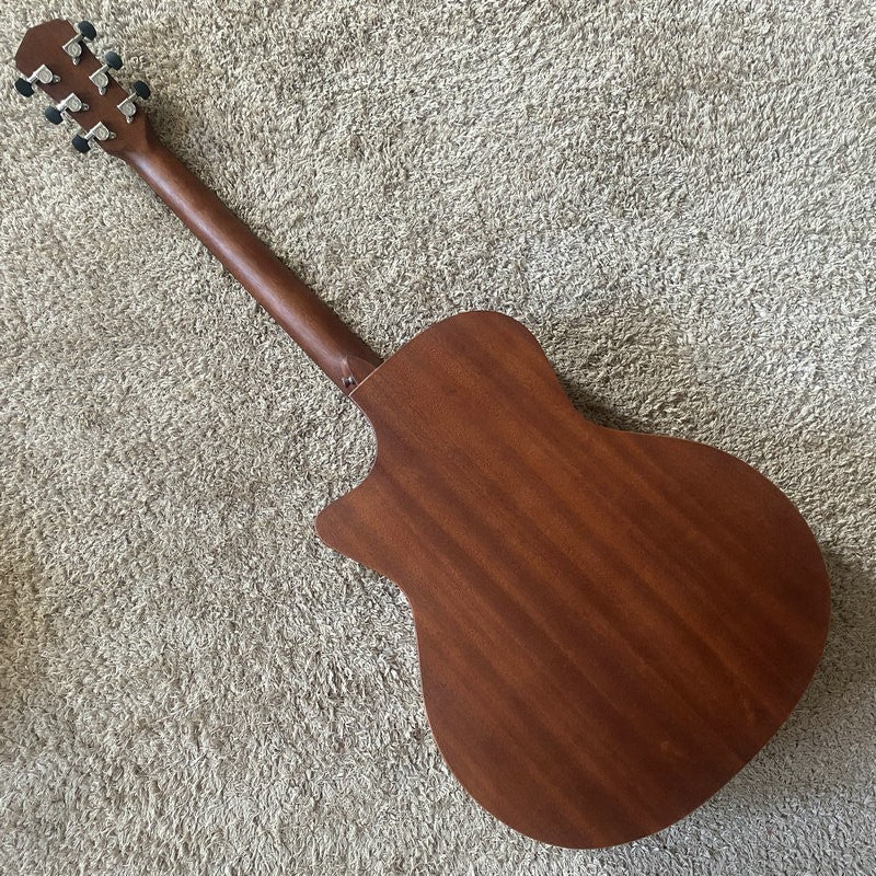 40" Acoustic Guitar, Red Pine Top Body with Mahogany Neck, Rosewood Fi