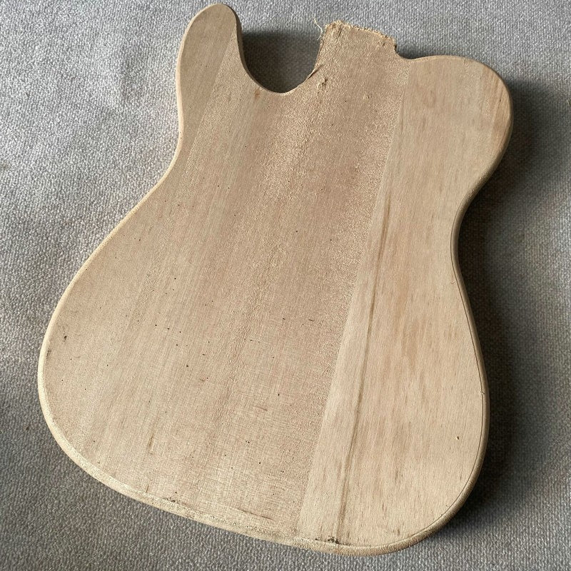 DIY Project Unfinished Basswood Guitar Body Fit Tele Telecaster