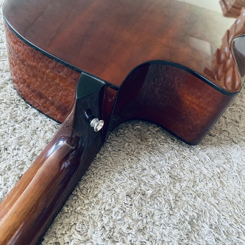 Luna Acoustic Guitar, Mahogany Plywood Body, Rosewood Fingerboard Neck