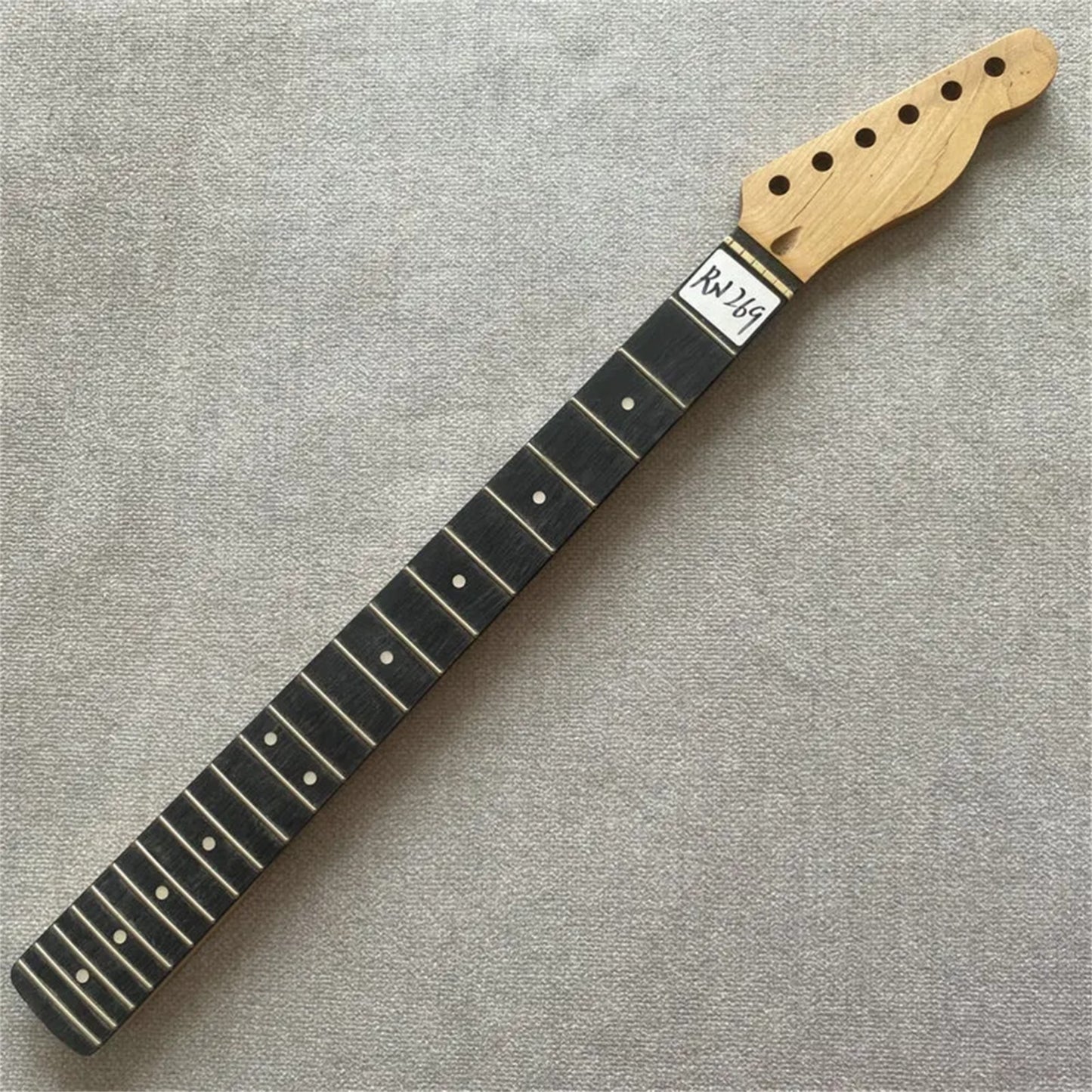 Maple Wood Electric Guitar Neck, Rosewood 22 Frets Fingerboard