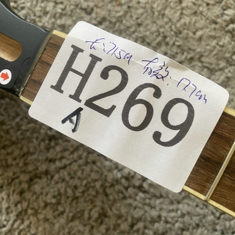 Sunburst Mahogany Wood 8 String Mandolin Body, Rosewood Fingerboard Ne