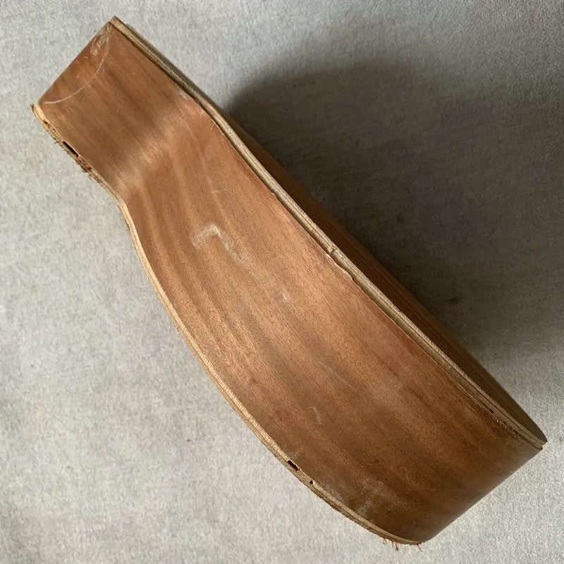 Mahogany Wood 40" Single Cutaway Acoustic Guitar Body