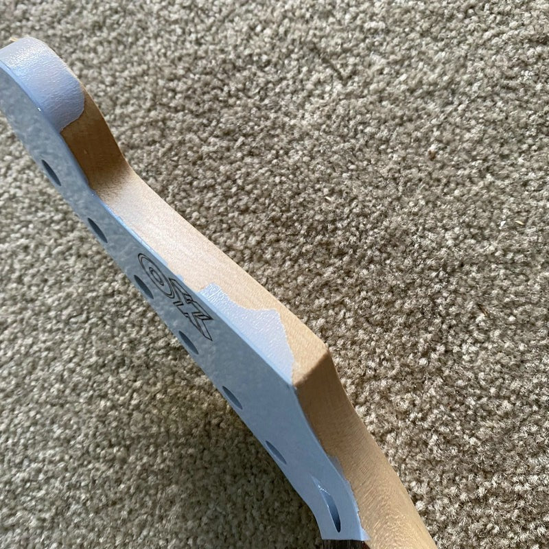 XO Blue Maple Wood Guitar Neck, Rosewood 22 Frets Fingerboard