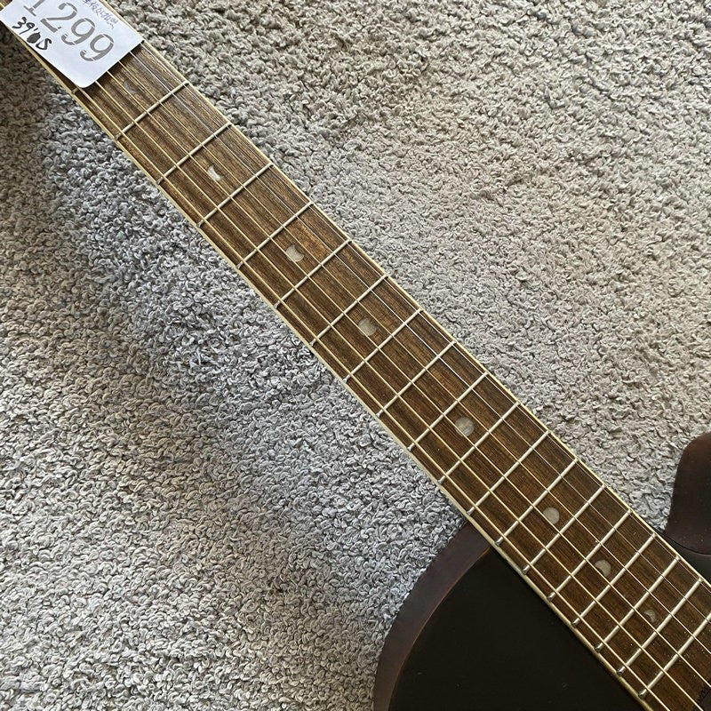 Luna 39 Inch Folk Acoustic Guitar, Spruce Top Body, Mahogany Neck, 20