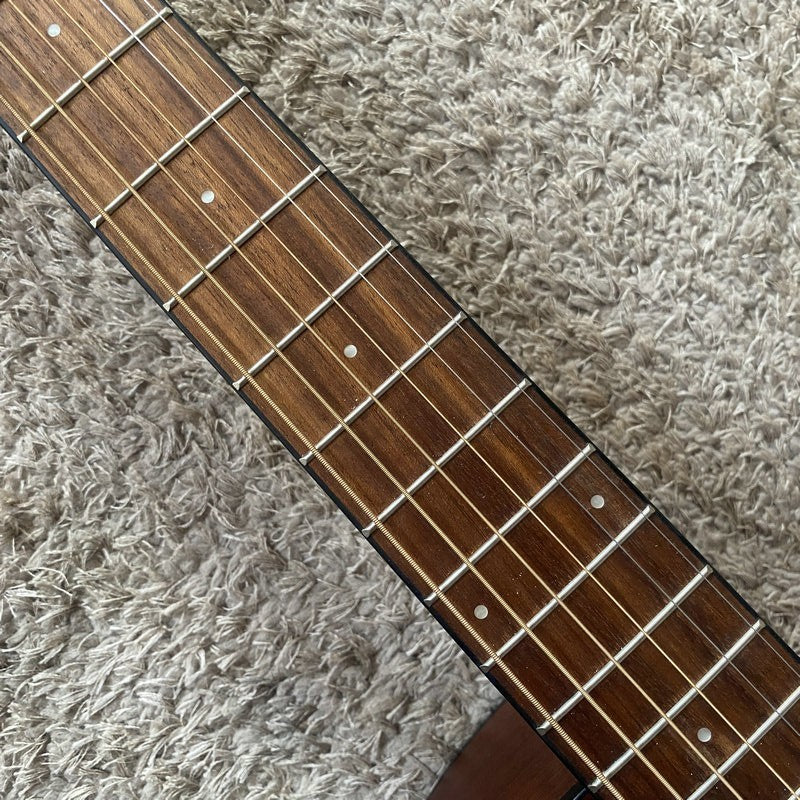 41 Inch Maple Top Acoustic Guitar, Mahogany Sides Body Rosewood Finger