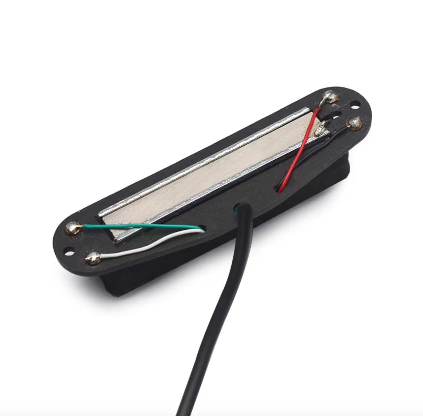 Black Dual Blades Guitar Humbucker Pickup 13-14k Fit Fender,Ibanez,Suh