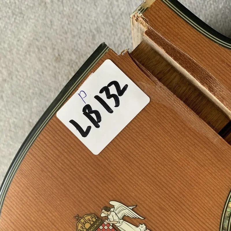 Spruce Plywood Top Acoustic Guitar Mahogany Body 41"