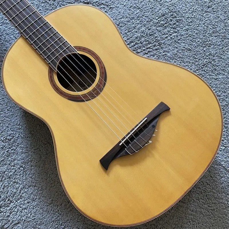 LAG 39 Inch Classical Guitar, Spruce Wood Top Body, Mahogany Neck and