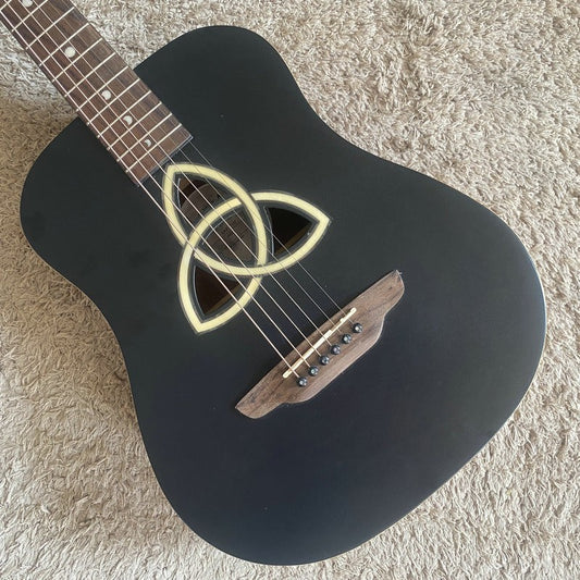 Luna Acoustic Guitar, Spruce Top Body, Mahogany Neck, Rosewood Fingerb