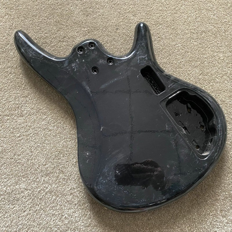 Black Lefty 4 String Bass Basswood Body