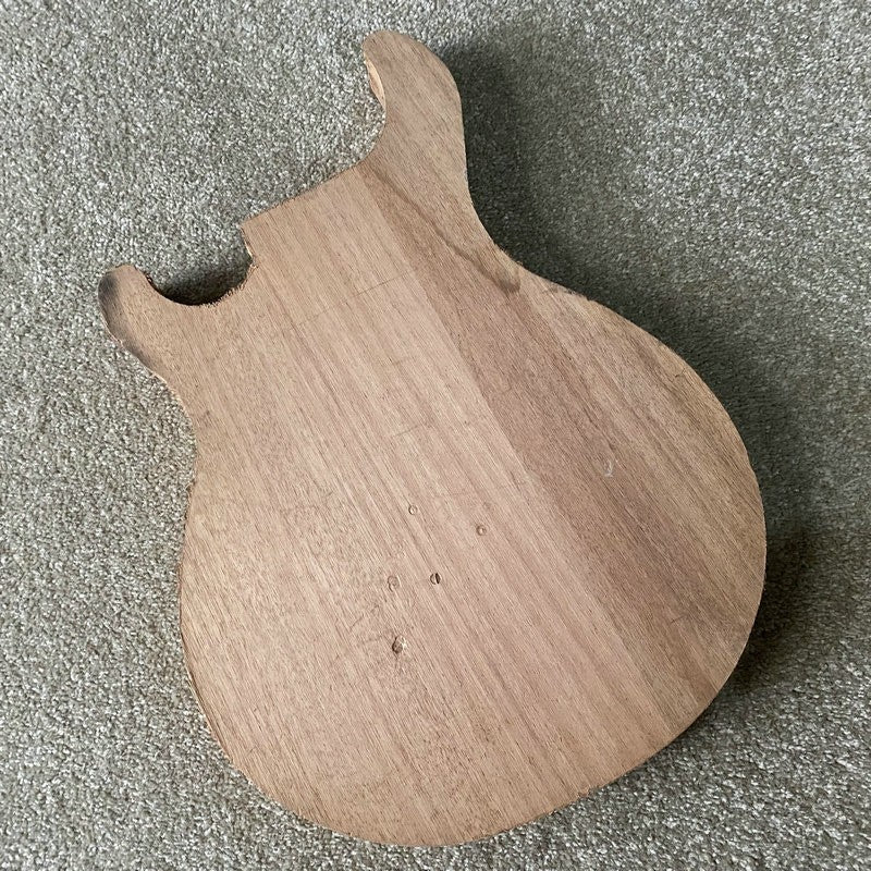 HH Mahogany Wood Double Cutaway Guitar Body DIY Project