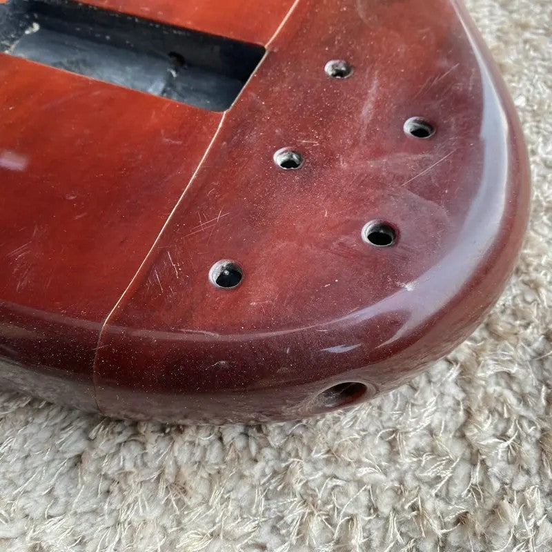 Solid Basswood 5 String Electric Bass Guitar Body DIY Project
