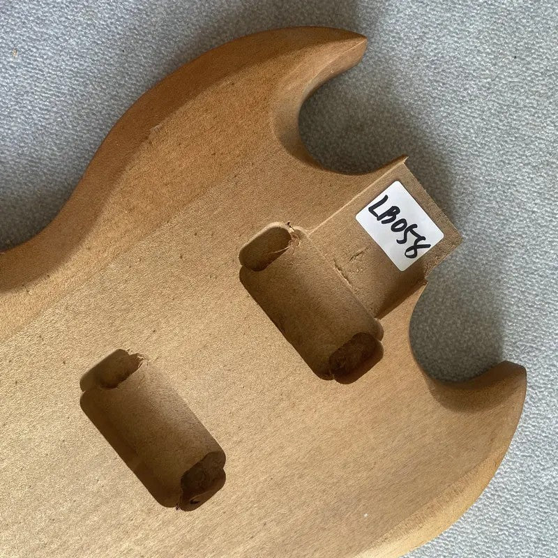 Mahogany Wood Guitar Solid Body DIY Project Fit SG Guitars