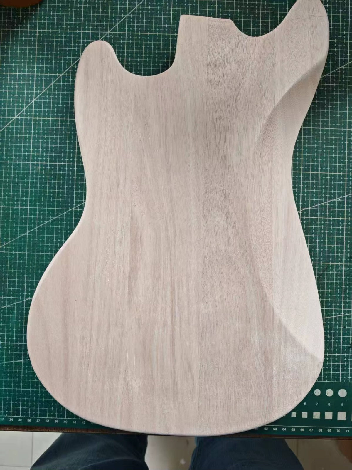 Mahogany Wood Guitar Body Fit Mustang Guitars