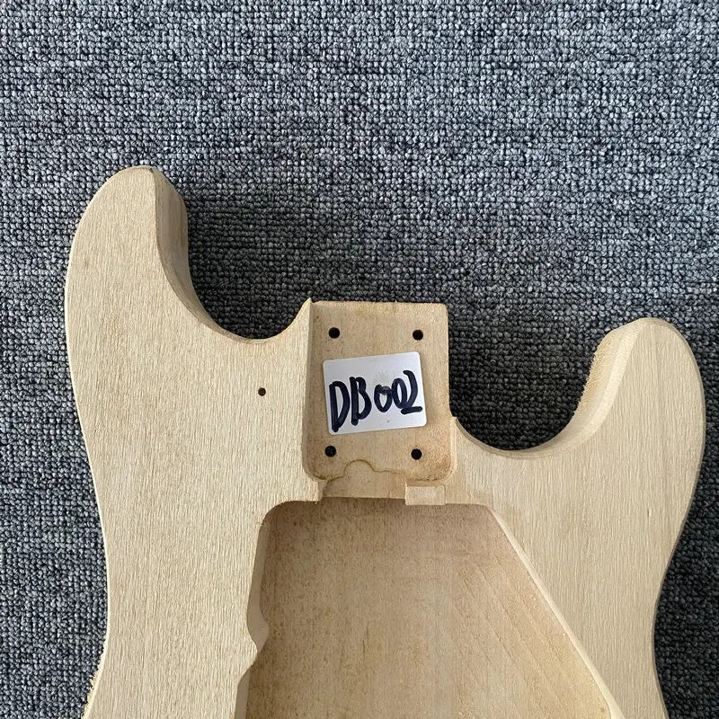 Mini Electric Guitar DIY Project Unfinished Basswood Body