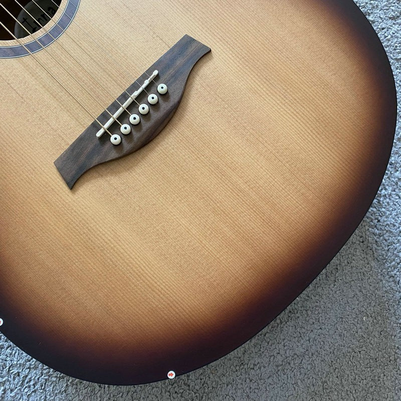 Sunburst 40 Inch Acoustic Guitar, Spruce Mahogany Body Rosewood Finger