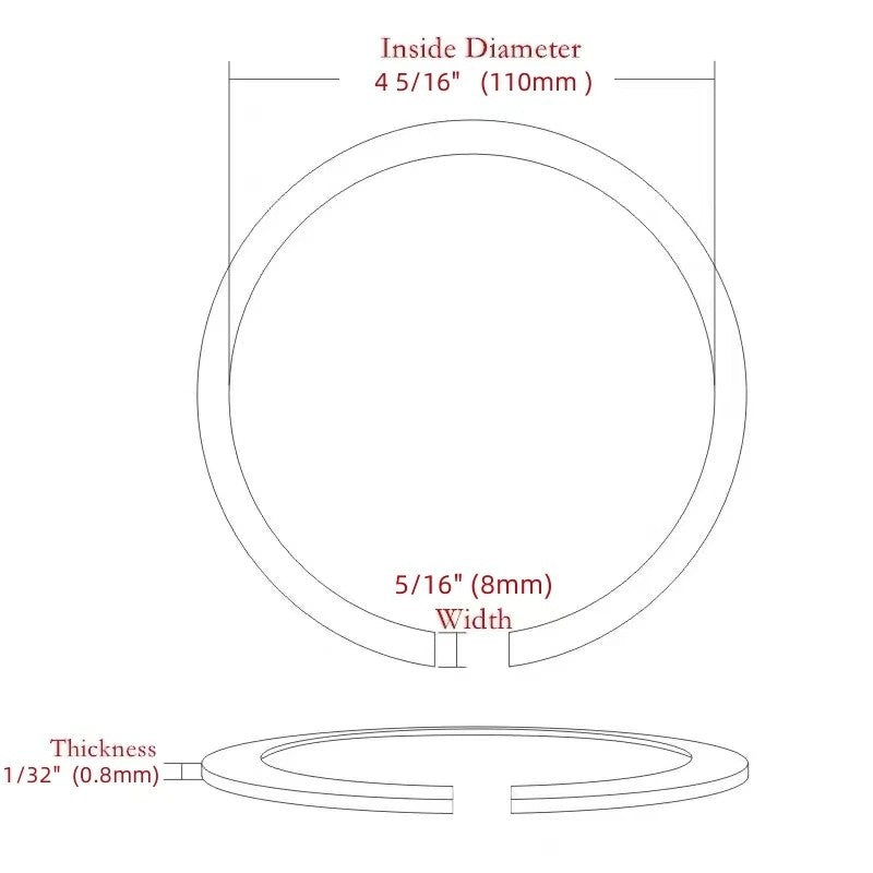 1 Piece Abalone Inlay Acoustic Guitar Soundhole Rosette