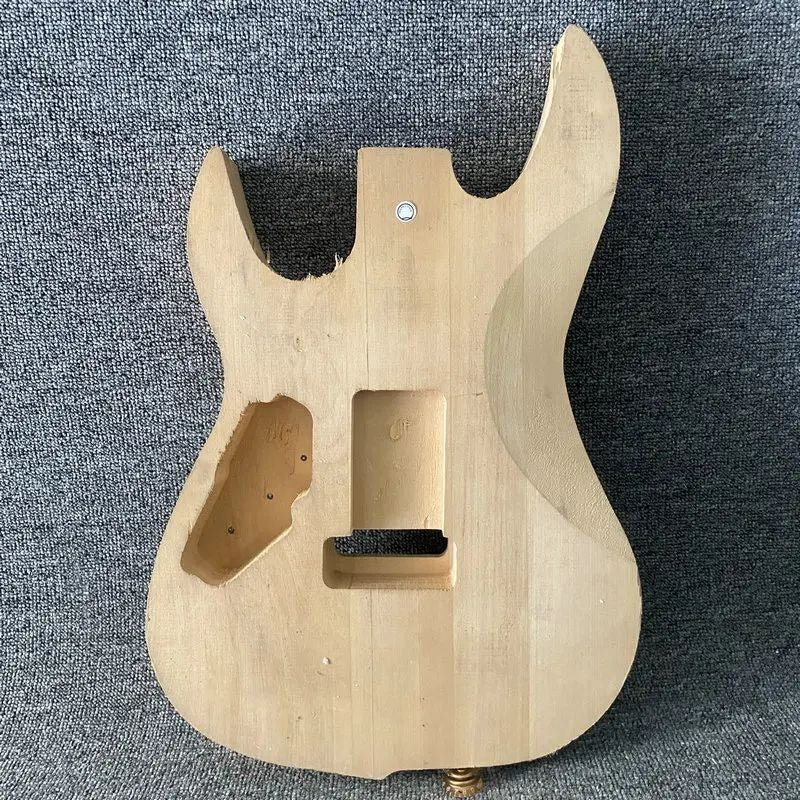 Unfinished Basswood HSH Guitar Body DIY Project