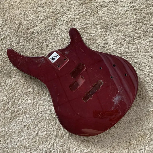 Wine Red 4 String Electric Bass Basswood Body