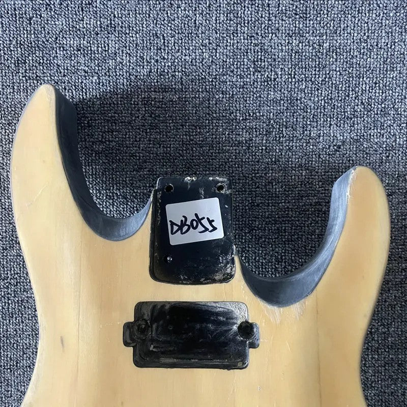 Solid Basswood HH Guitar Double Cutaway Body DIY Project