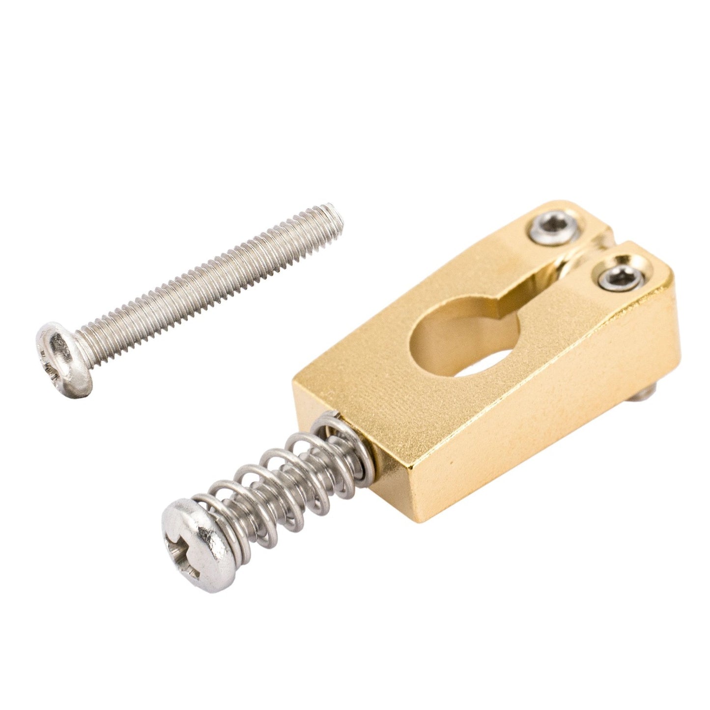 Gold Solid Brass Guitar Bridge Tremolo Saddle 10.5mm Fit Stratocaster