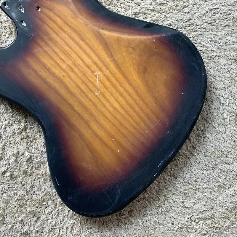 Alder Wood 4 String Bass Body with Maple Neck, Rosewood Fingerboard