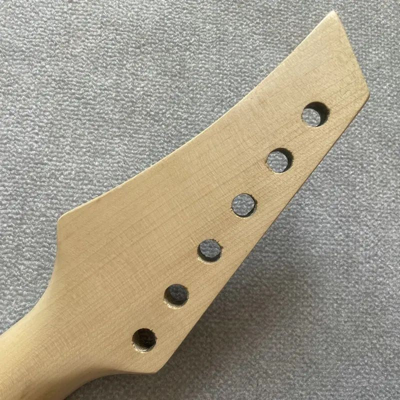 Black Maple Custom DIY Guitar Neck, Rosewood Fingerboard, 24 Frets