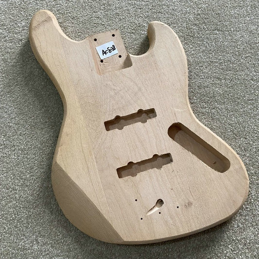 5 String Alder Wood Bass Body in Glossy Finish Fit Jazz Bass