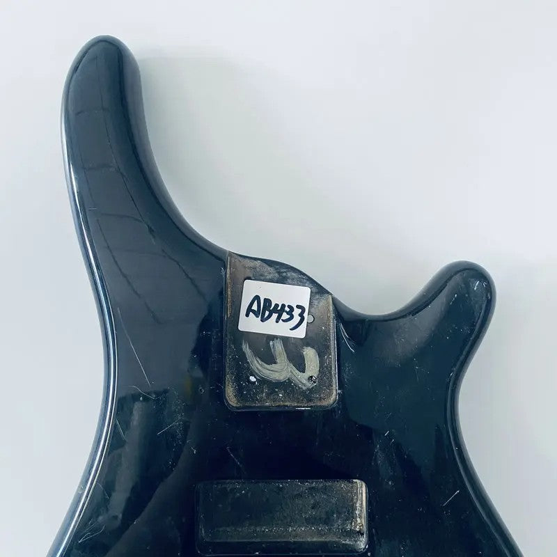 Glossy Black DIY Project Bass Guitar Basswood Body
