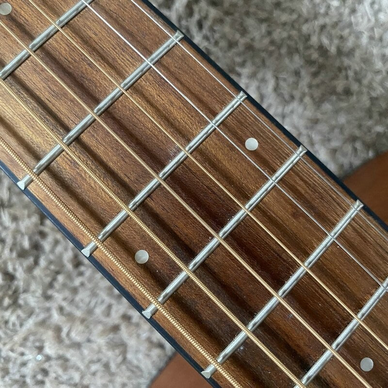 Luna Acoustic Guitar, Spruce Top Body, Mahogany Neck, Rosewood Fingerb