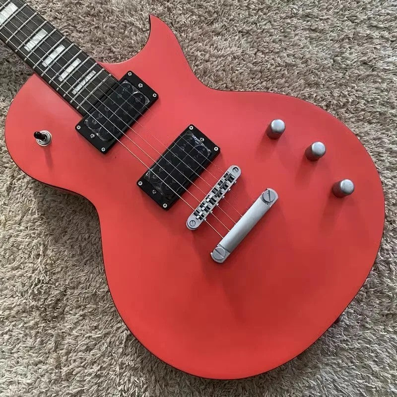 Xavier Red Single Cut Electric Guitar, Mahogany Body, Maple Neck
