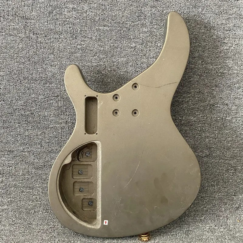 Solid Basswood Metallic Finish Bass Guitar Body