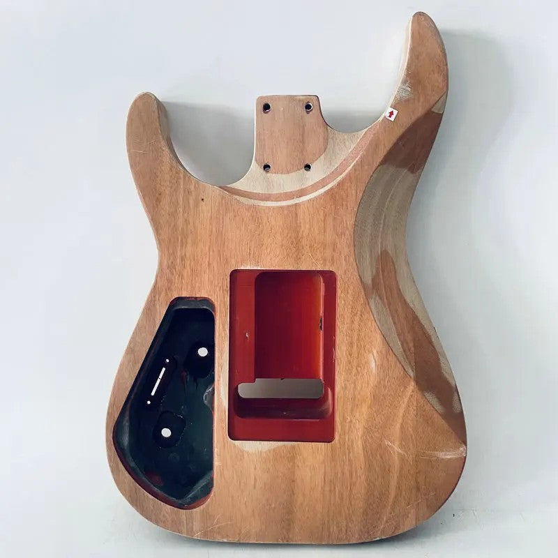 J&D Brothers HH Mahogany Wood Guitar Body DIY Project