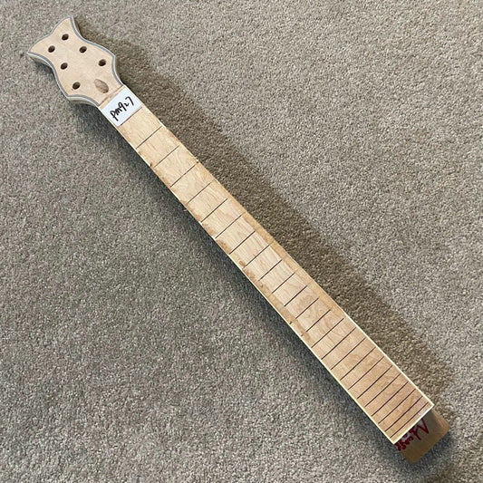 Maple DIY Project Guitar Neck, 24 Frets Fingerboard