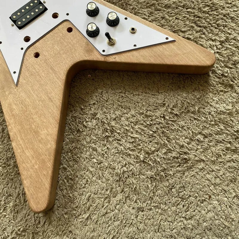 Guitar DIY Project, Mahogany Body, Maple Neck, Rosewood Fretboard Fit