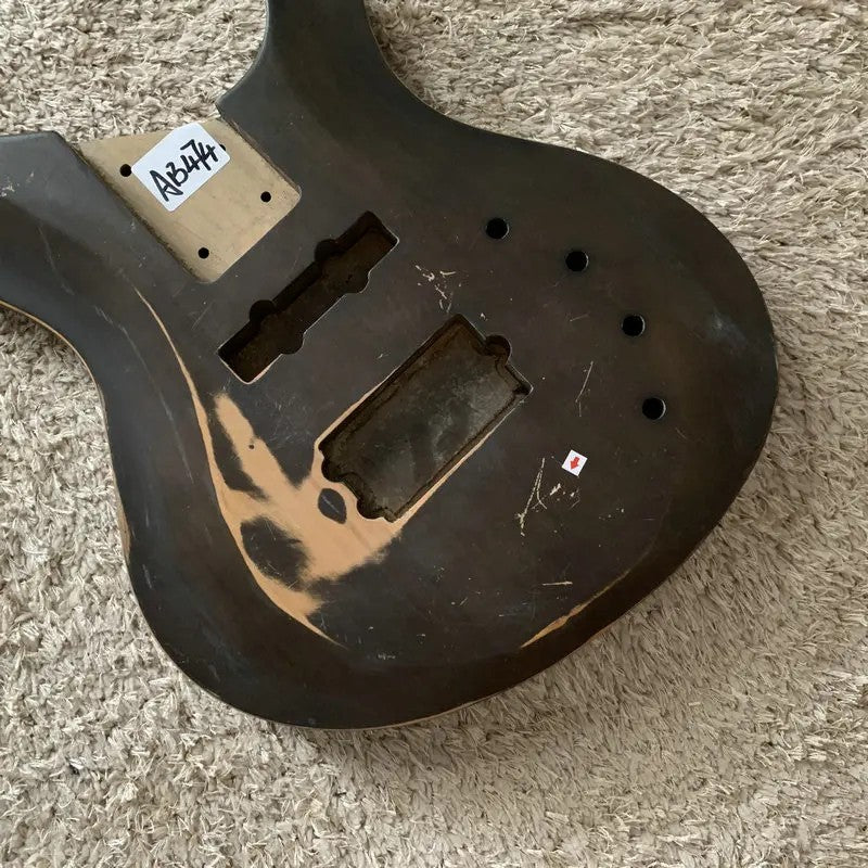 5 String Electric Bass Guitar Solid Basswood Body