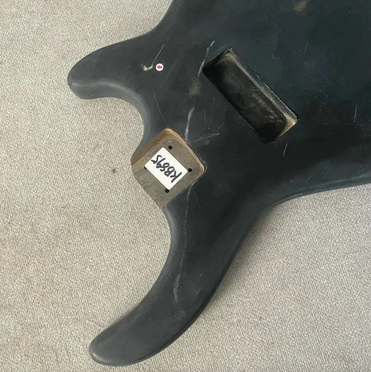 Black 4 String Electric Bass Basswood Body