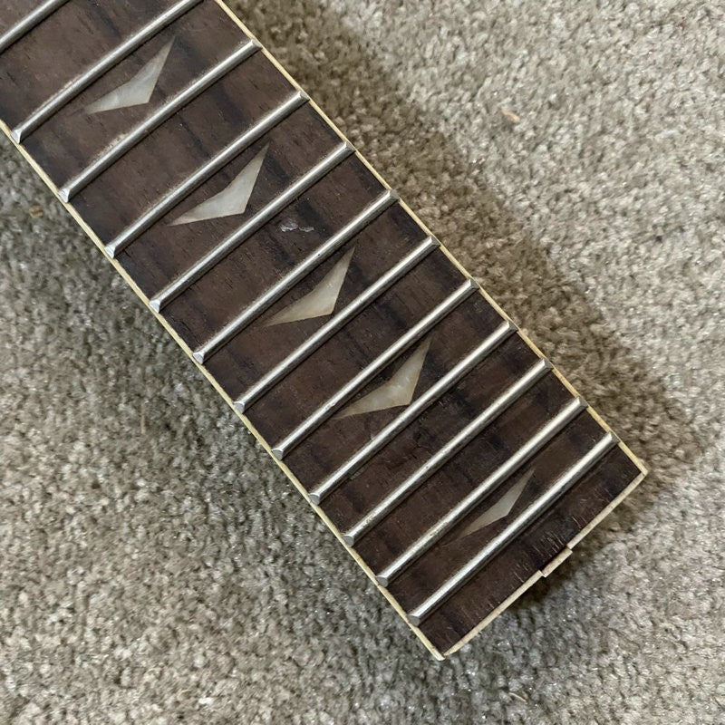 Maple Wood Guitar Neck, 24 Frets Rosewood Fretboard DIY Project