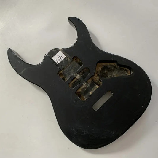 Black Electric Guitar HSH Basswood Body