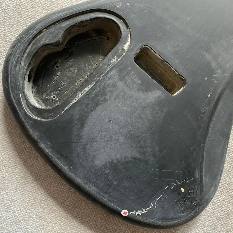 Black 4 String Bass Basswood Body Fit Warwick Bass DIY Project