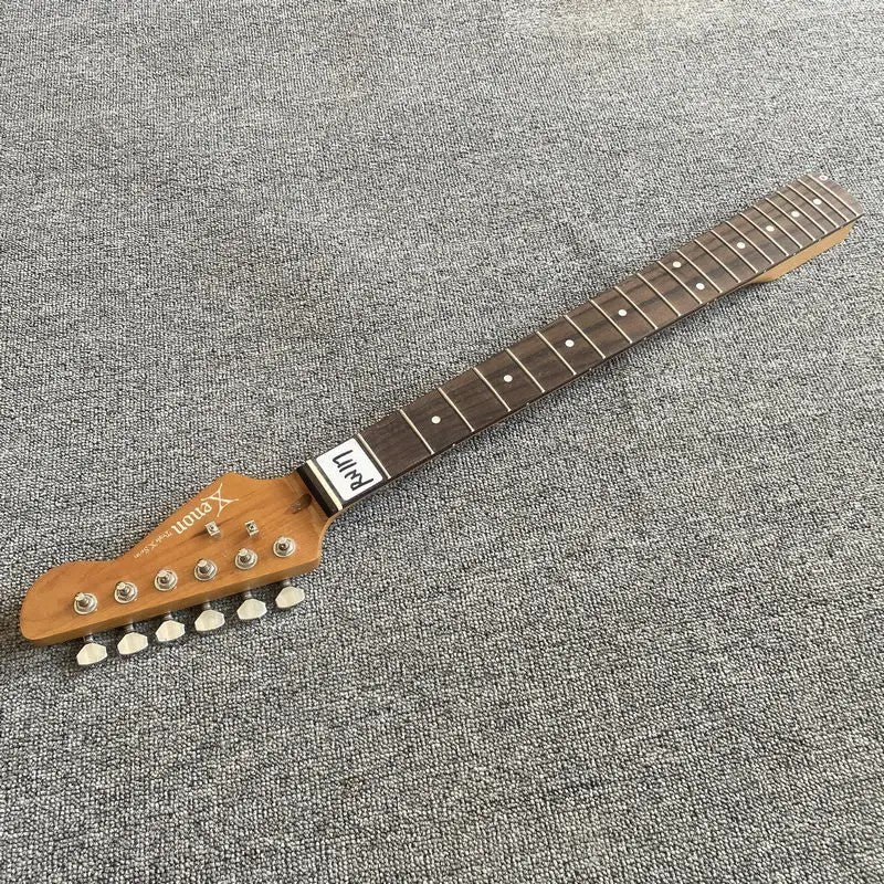 Maple Wood Electric Guitar Neck, Rosewood Fingerboard 22 Frets, Tuning